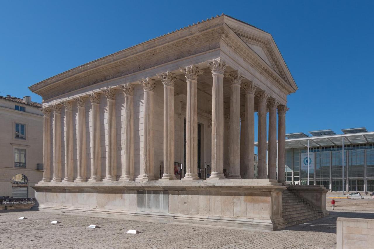 "Le Paisible" Clim Et Jardin En Centre Ville Nîmes Kültér fotó